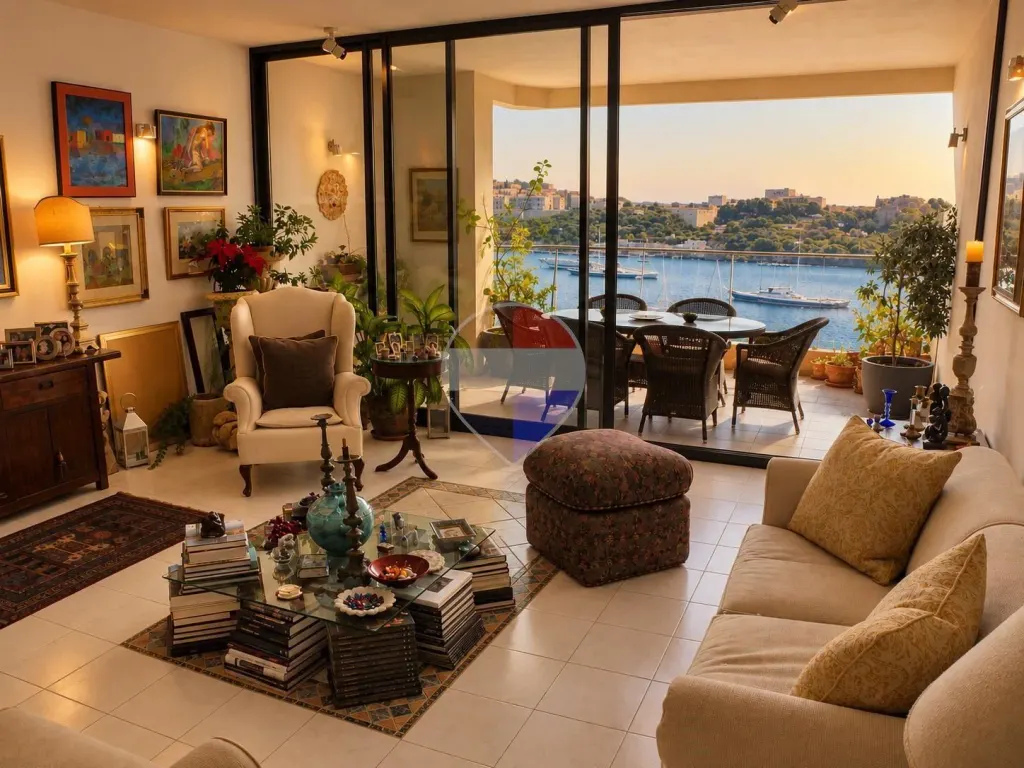 3-bedroom apartment in Sliema with sea views, Sliema